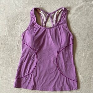 Light purple Athleta exercise tank top